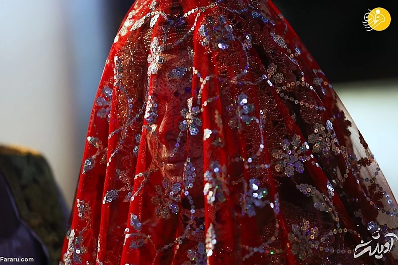 (تصاویر) آرایش متفاوت عروس خانم